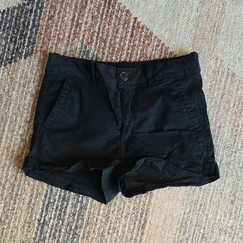 American Eagle Outfitters Black High Waist Shorts